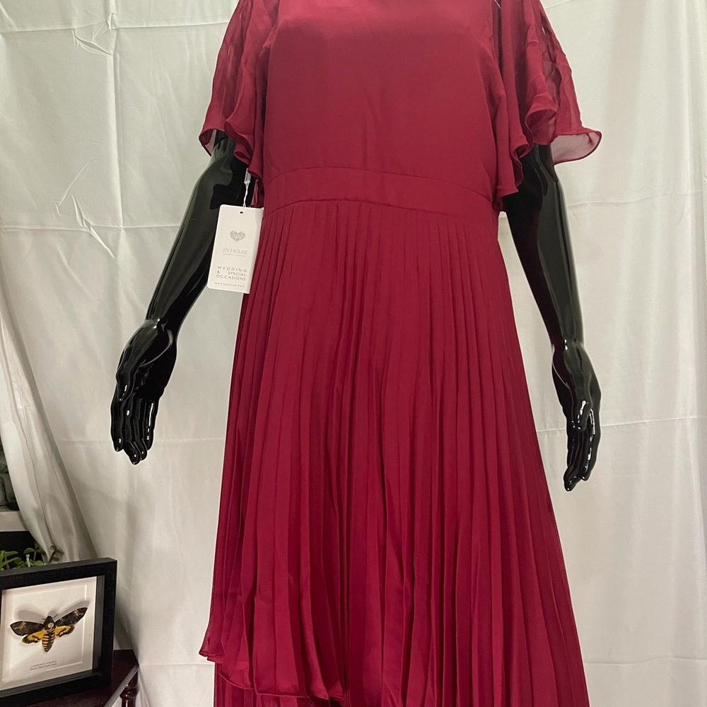 JJ’s House Burgundy Dress 12